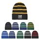 Sport - Tek(R) Striped Beanie with Solid Band