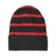 Sport - Tek(R) Striped Beanie with Solid Band