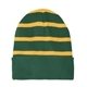 Sport - Tek(R) Striped Beanie with Solid Band