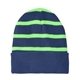Sport - Tek(R) Striped Beanie with Solid Band