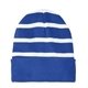 Sport - Tek(R) Striped Beanie with Solid Band