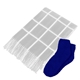 Charleston Throw Fuzzy Socks Set