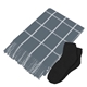 Charleston Throw Fuzzy Socks Set