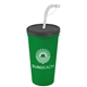 Sport Sipper Cup with Straw Lid - 24 oz