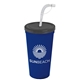 Sport Sipper Cup with Straw Lid - 24 oz