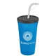 Sport Sipper Cup with Straw Lid - 24 oz