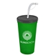 Sport Sipper Cup with Straw Lid - 24 oz
