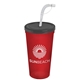 Sport Sipper Cup with Straw Lid - 24 oz