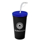 Sport Sipper Cup with Straw Lid - 24 oz