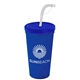 Sport Sipper Cup with Straw Lid - 24 oz