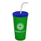 Sport Sipper Cup with Straw Lid - 24 oz