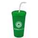 Sport Sipper Cup with Straw Lid - 24 oz