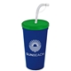 Sport Sipper Cup with Straw Lid - 24 oz
