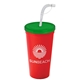 Sport Sipper Cup with Straw Lid - 24 oz