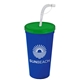 Sport Sipper Cup with Straw Lid - 24 oz