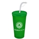 Sport Sipper Cup with Straw Lid - 24 oz