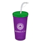 Sport Sipper Cup with Straw Lid - 24 oz