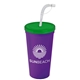 Sport Sipper Cup with Straw Lid - 24 oz