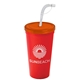 Sport Sipper Cup with Straw Lid - 24 oz