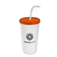Sport Sipper Cup with Straw Lid - 24 oz