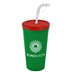 Sport Sipper Cup with Straw Lid - 24 oz