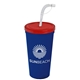 Sport Sipper Cup with Straw Lid - 24 oz