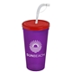 Sport Sipper Cup with Straw Lid - 24 oz