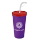 Sport Sipper Cup with Straw Lid - 24 oz