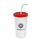 Sport Sipper Cup with Straw Lid - 24 oz