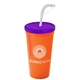Sport Sipper Cup with Straw Lid - 24 oz