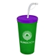 Sport Sipper Cup with Straw Lid - 24 oz