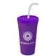 Sport Sipper Cup with Straw Lid - 24 oz