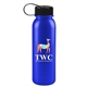 Terrain - 24 oz Metalike Bottle with Tethered lid and Digital Imprint