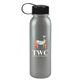 Terrain - 24 oz Metalike Bottle with Tethered lid and Digital Imprint