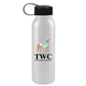 Terrain - 24 oz Metalike Bottle with Tethered lid and Digital Imprint