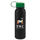 Terrain - 24 oz Metalike Bottle with Tethered lid and Digital Imprint