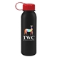Terrain - 24 oz Metalike Bottle with Tethered lid and Digital Imprint