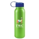 Terrain - 24 oz Metalike Bottle with Tethered lid and Digital Imprint