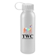 Terrain - 24 oz Metalike Bottle with Tethered lid and Digital Imprint