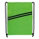 Good Value(TM) Neon Multi - Zippered Drawstring Backpack
