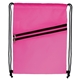 Good Value(TM) Neon Multi - Zippered Drawstring Backpack