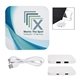 Power Up 2- Port USB Hub Wireless Charging Pad