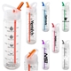 Water Bottle With Flip Up Spout Hydration Mark - 32 oz