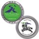 Challenge Coins - 1 3/4 Silver - 1 3/4 diameter