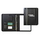Leatherette Zippered Binder Padfolio