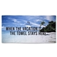 Dye Sublimated Standard Beach Towel