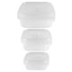 Square Portion Control Containers