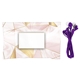 Marble Wrapped Ear Bud Set