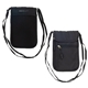 AeroLOFT(R) Jet Black Safety Organizer Neck Wallet