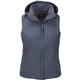Ladies Jupiter Puffer Hoodie Vest